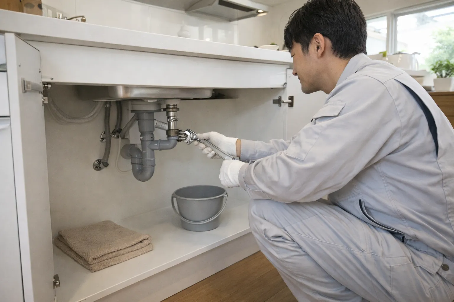 水漏れ・雨漏れ緊急対応イメージ